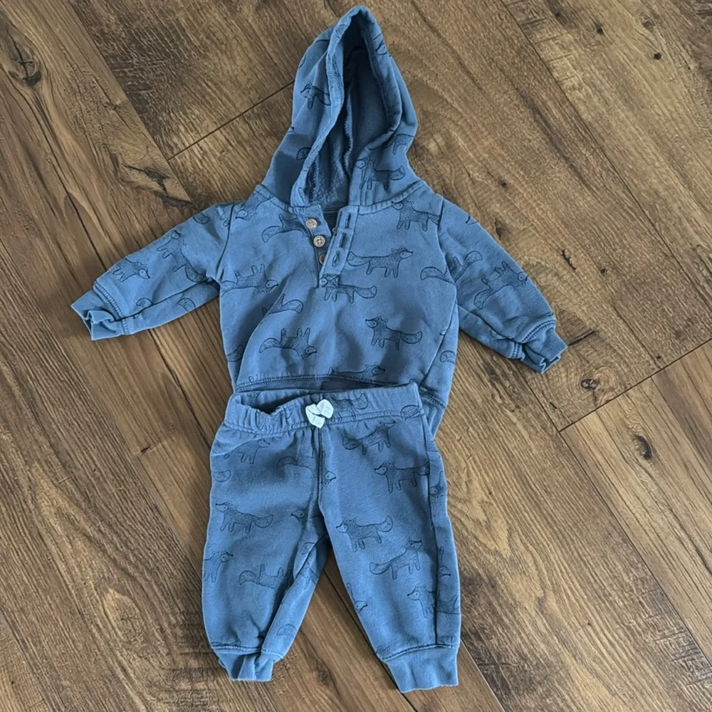 Bundle of baby boy 6 month outfit sets